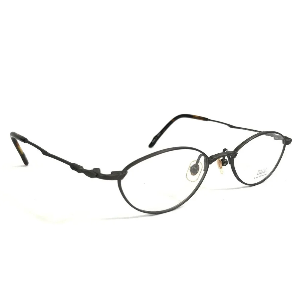 Vintage BADA Petite Eyeglasses Frames GRACE BG455 5 BLK Black Wire Rim 48-18-128